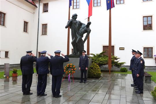 Dobrovolní hasiči si v Přibyslavi připomněli 77. výročí porážky nacismu