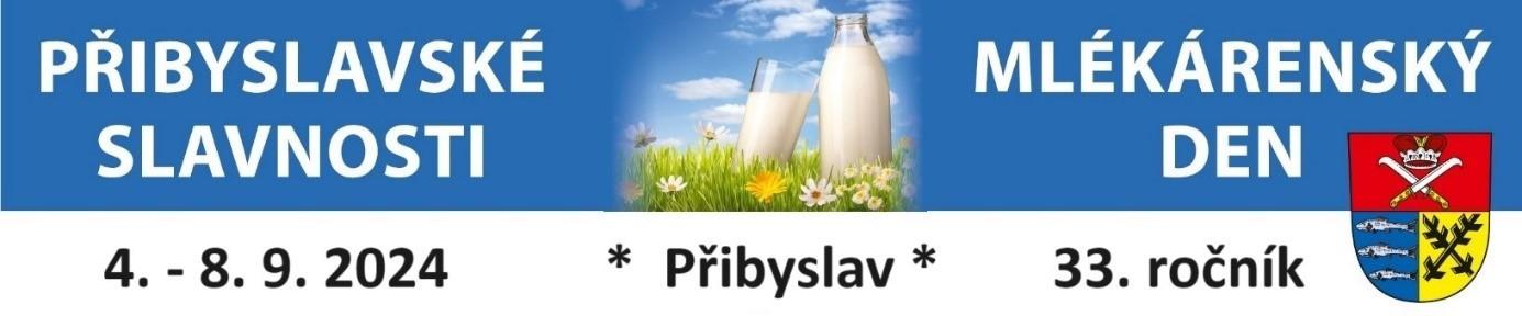 Mlékárenský den v Přibyslavi 7. 9. 2024