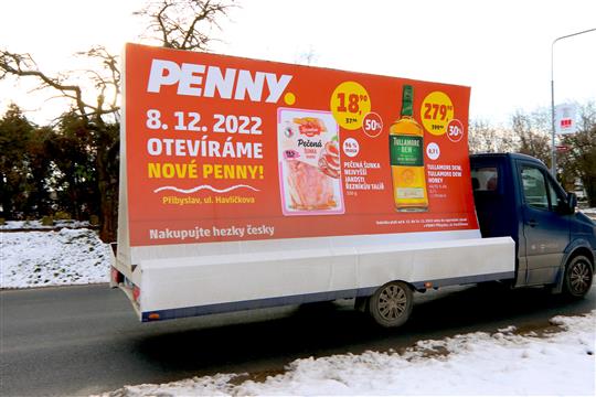 Penny Přibyslav - otevření 8.12.2022